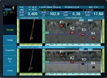 Proceso de inspección para la detección de grietas y medición de espesores en soldadura mediante ensayos no destructivos.